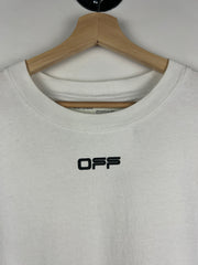 Off White Airport Tape White Tee