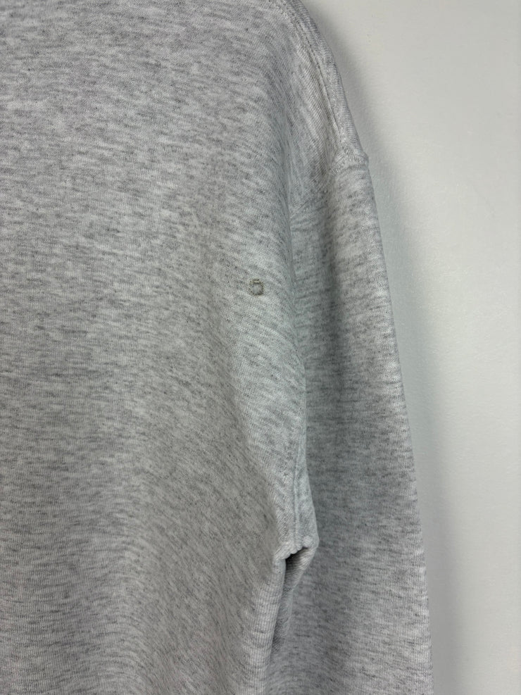 Vintage 90s Russell Essential Blank Grey Crewneck