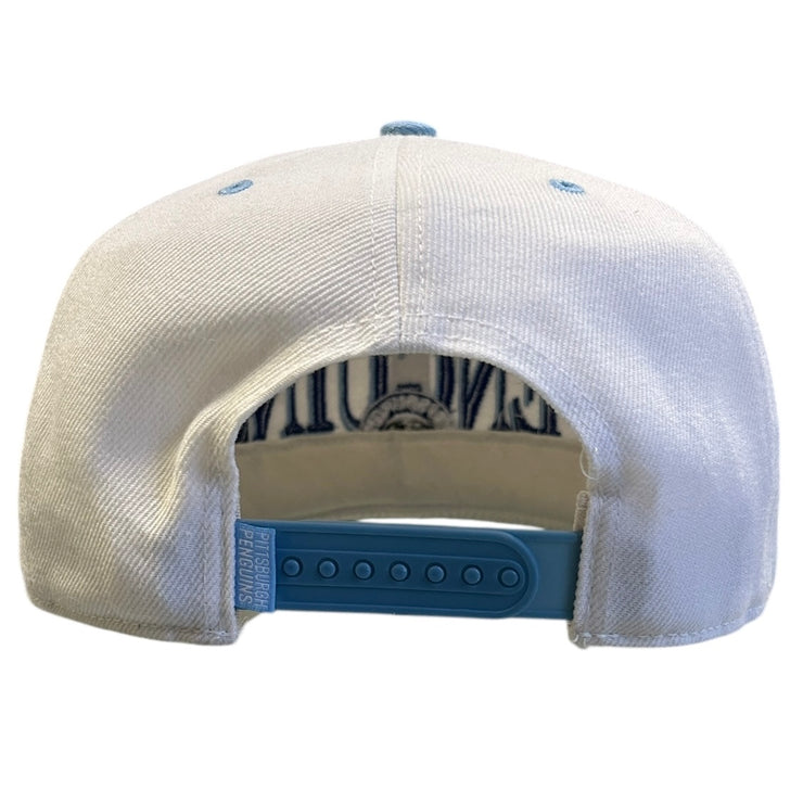 Vintage NHL 47 Pittsburgh Penguins White Snapback Hat