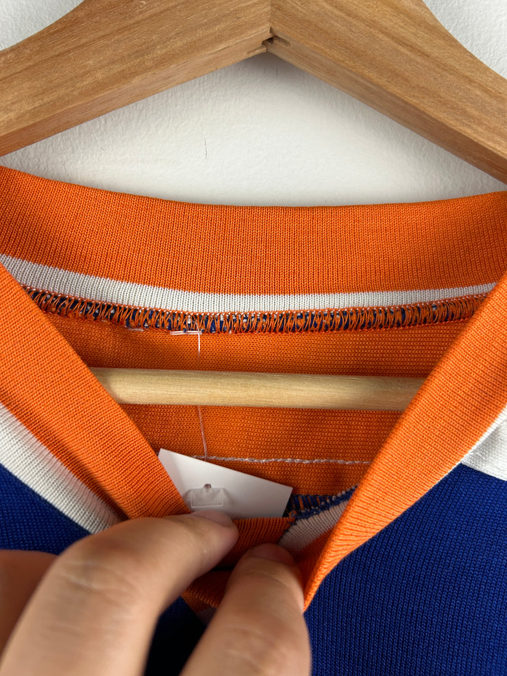 Vintage 70s NHL Edmonton Oilers Blue Hockey Jersey