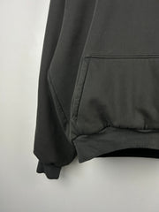 Yeezy Gap Shrunken Logo Black Hoodie