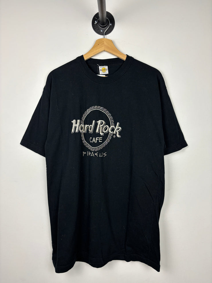 Vintage 90s Hard Rock Café Piraeus Black Tee