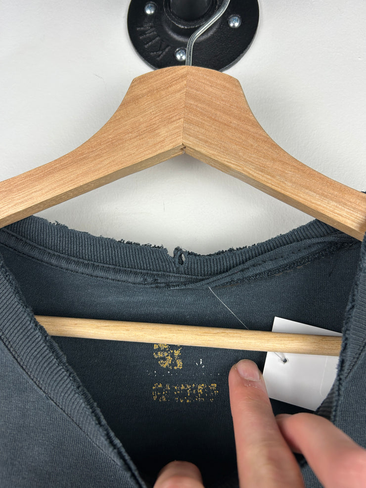 Vintage Carhartt Spellout Thrashed Black Tee