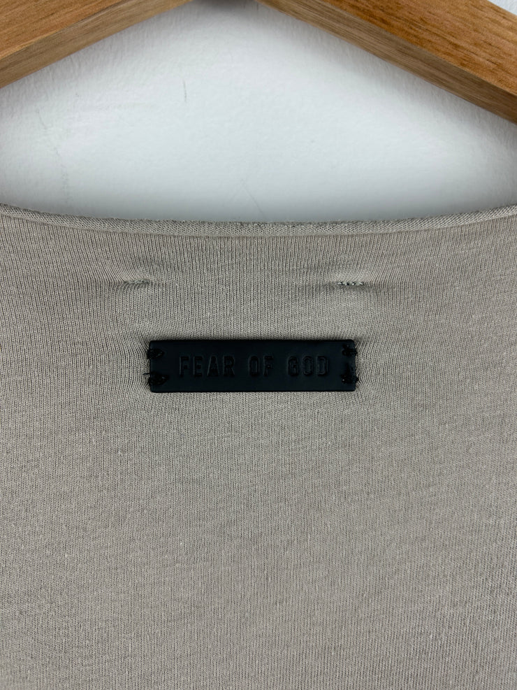 Fear Of God Seventh Collection Raw Neck Paris Sky Tee