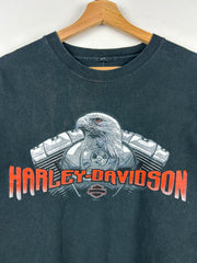 Vintage Harley Davidson Ohio Black Tee