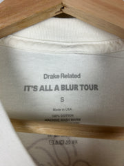 Drake It's All A Blur Tour Girls White Tee