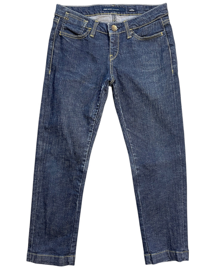 Vintage Miss Women’s Sixty Dark-Wash Denim Capris