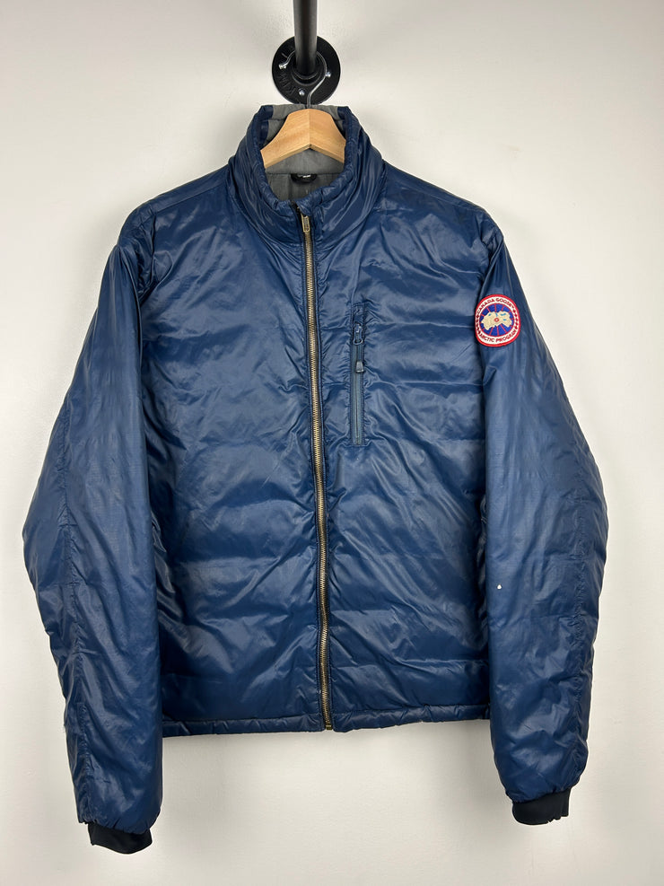 Canada Goose Lodge Down Navy Puffer Jacket