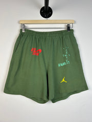 Travis Scott x Jordan Highest In The Room Green Shorts