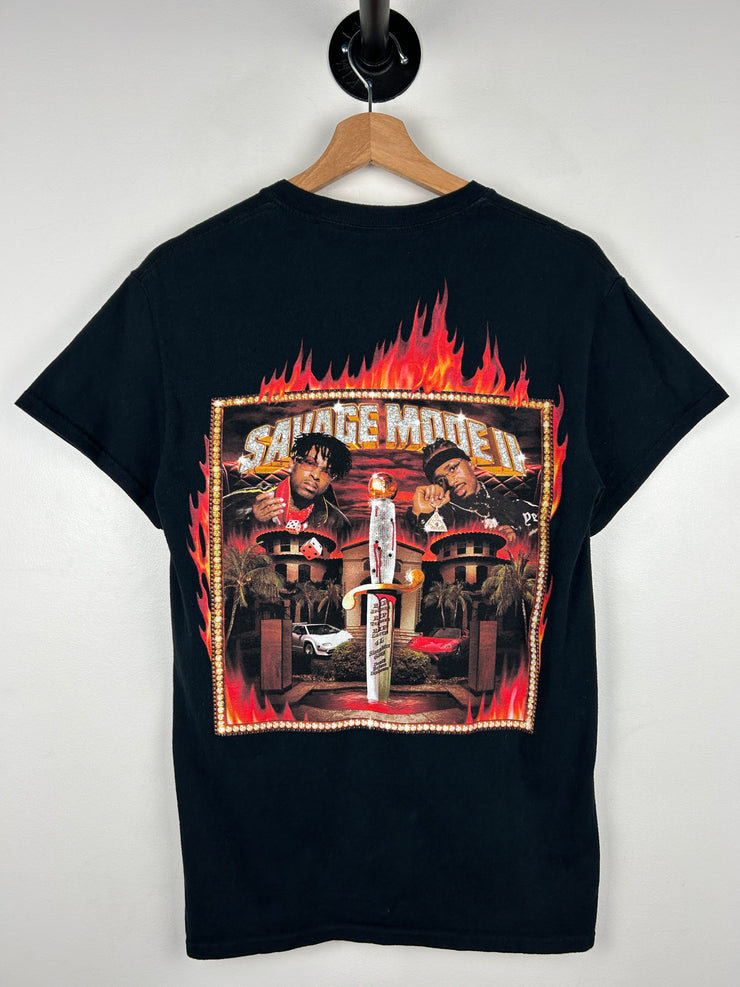 21 Savage Savage Mode Black Tee