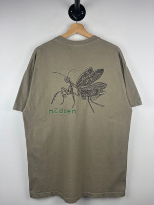 Hidden NY Praying Mantis Light Brown Tee