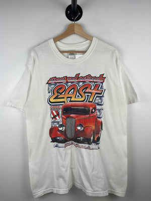 Vintage NSRA Street Rod Nationals Car Show White Tee