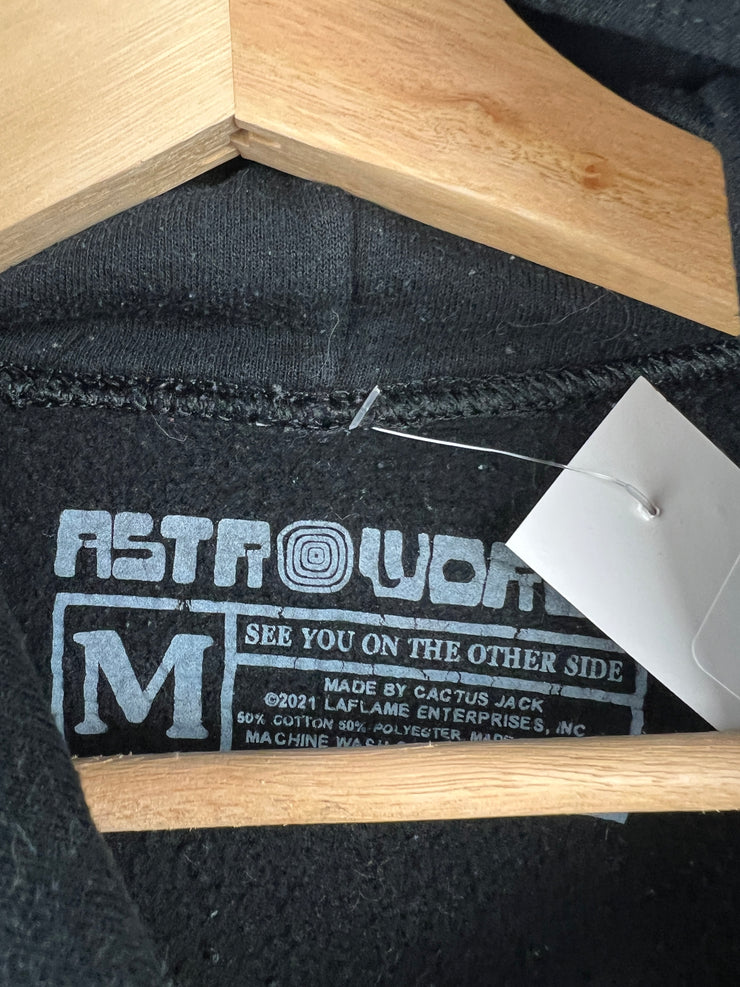 Travis Scott Astroworld Fest Face Melt Black Hoodie