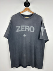 Vintage 90s The Smashing Pumpkins Zero Faded Black Tee