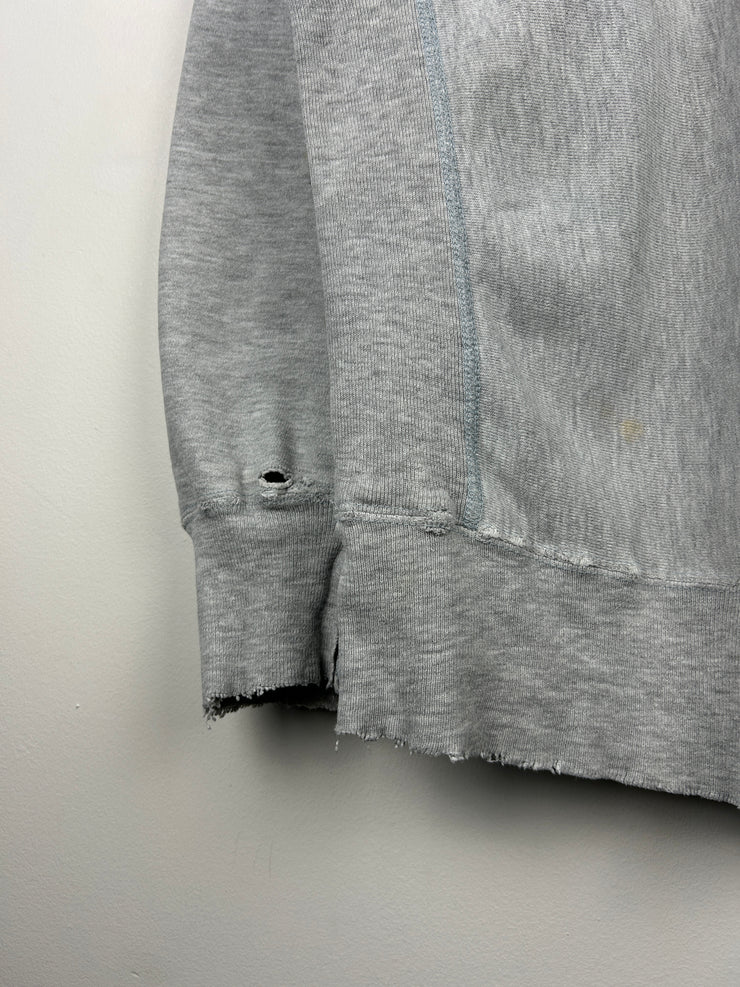 Vintage 80s Champion Reverse Weave Case Western Reserve University Grey Crewneck