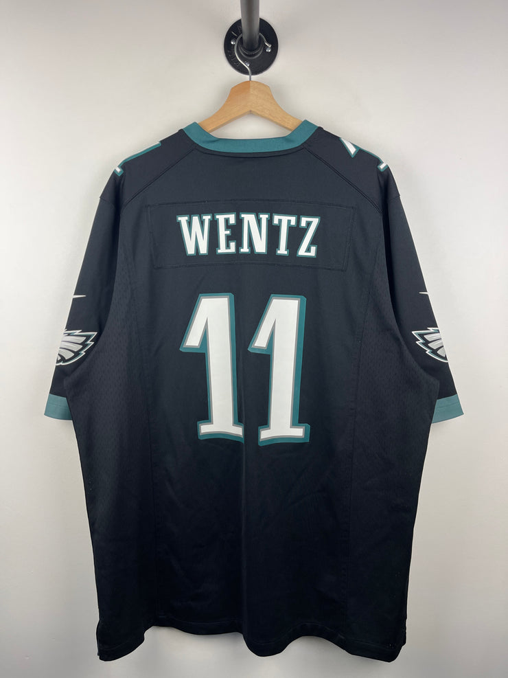 Nike NFL Philadelphia Eagles Wentz Black Football Jersey