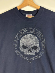 Vintage Harley Davidson Nevada Navy Tee