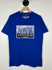 Marithe Francois Girbaud Paris Blue Tee