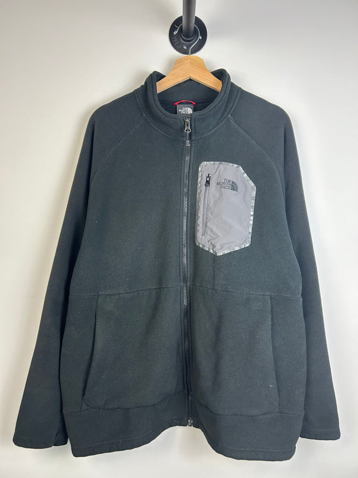 Vintage The North Face Chest Pocket Black Fleece