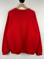 Vintage 90s Pro Player Indiana Hoosiers Embroidered Red Crewneck