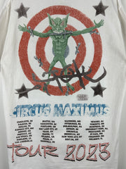 Travis Scott Utopia Circus Maximus Tour White Tee