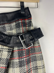 Alexander McQueen Hybrid Women's Tweed Wrap Skirt
