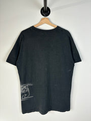 Vintage 90's Bear Wrap Around Black Tee