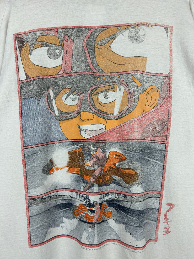 Vintage 80s Akira Fashion Victim Kimono My House Anime Promo White Tee
