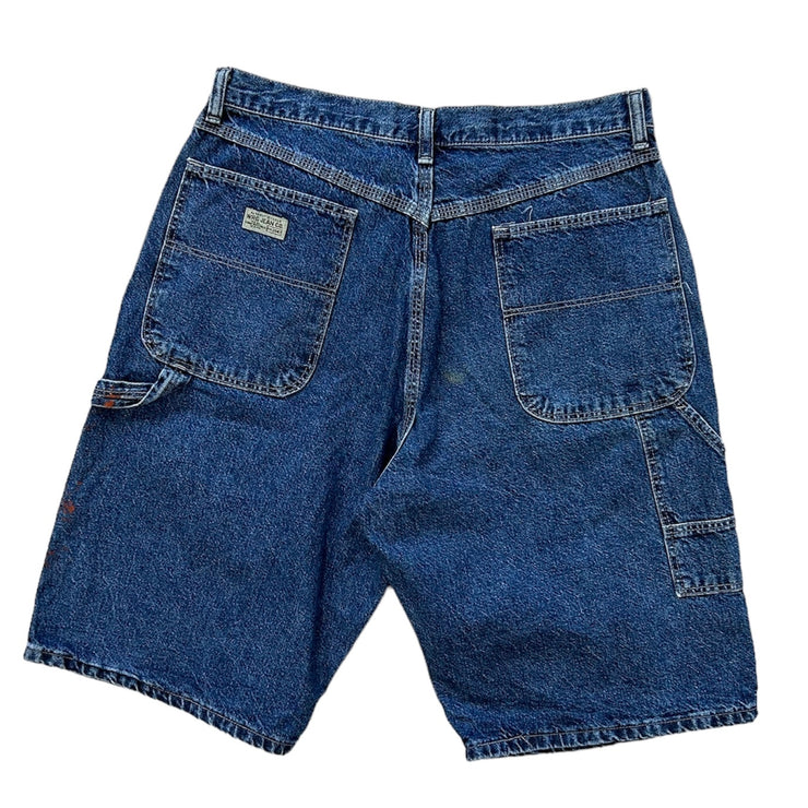 Vintage Wrangler Dark Wash Blue Denim Shorts