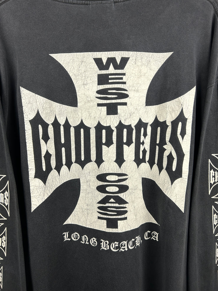 Vintage West Coast Choppers Long Beach Black Long Sleeve