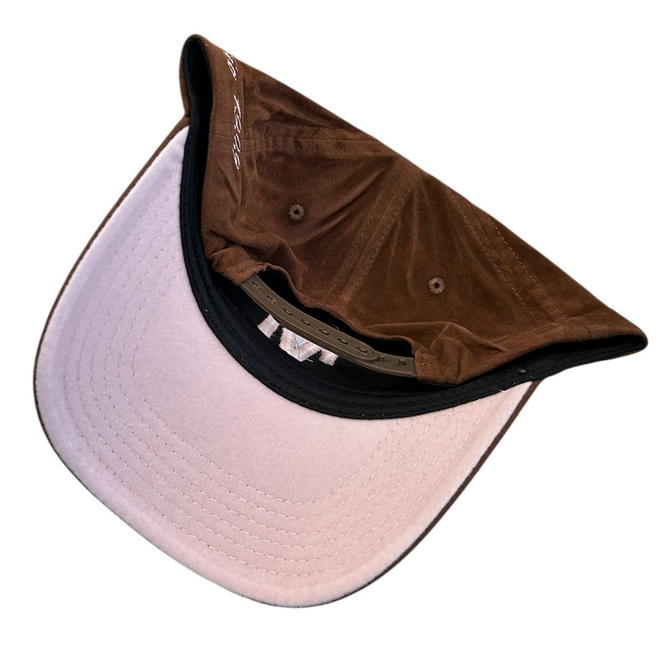 Studio 1999 LA Brown Suede Snapback Hat