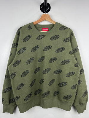 Supreme SS21 Liner Light Olive Crewneck