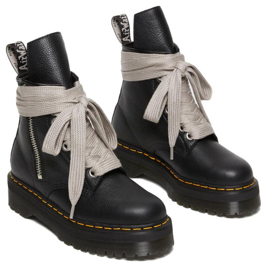 Rick Owens X Dr. Martens 1460 Quad Leather Platform Boot