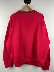 Vintage 90s Logo 7 Indiana Hoosiers University Red Crewneck