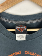 Vintage Harley Davidson Looney Tunes Taz Black Tee