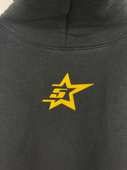 Sp5der FW21 P*nk Black Hoodie