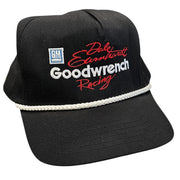 Vintage 90s Nascar Dale Earnhardt Goodwrench Racing Black Snapback Hat