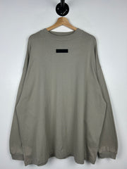 Fear Of God Essentials Seal Applique Box Logo Long Sleeve