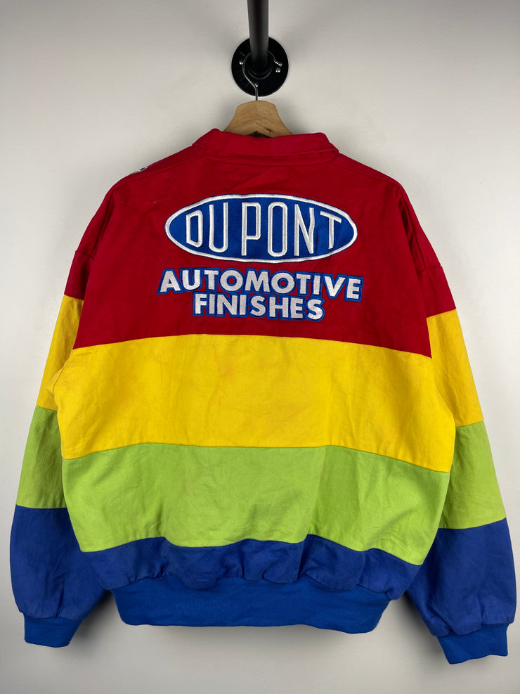 Vintage Nascar Chase Jeff Gordon Dupont Multi Colour Racing Jacket