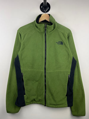 Vintage The North Face Green Zip Up Fleece Sweater