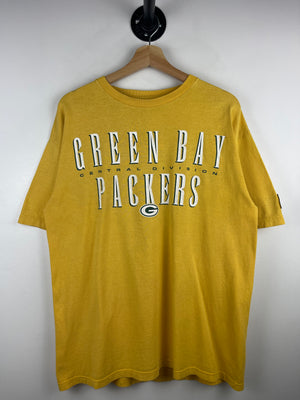 Vintage 90s NFL Starter Green Bay Packers Yellow Tee