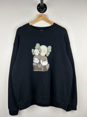 Kaws Companion Black Crewneck