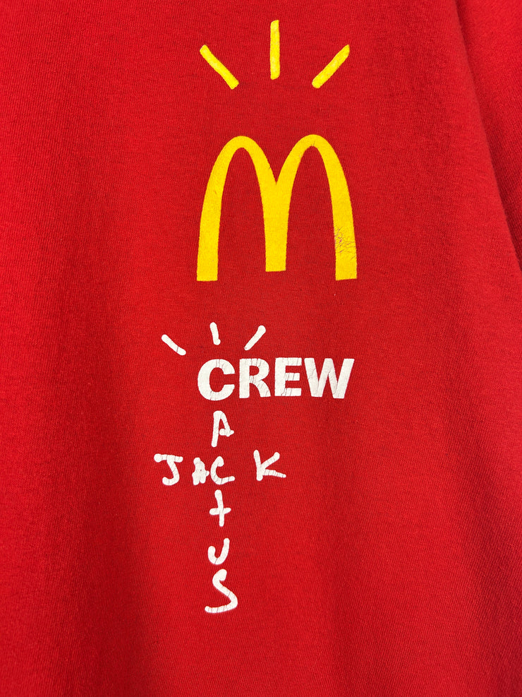 Travis Scott Cactus Jack McDonalds Red Tee