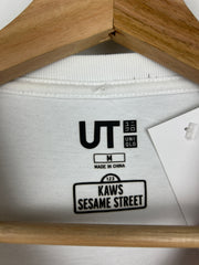 Kaws Sesame Street Group White Tee