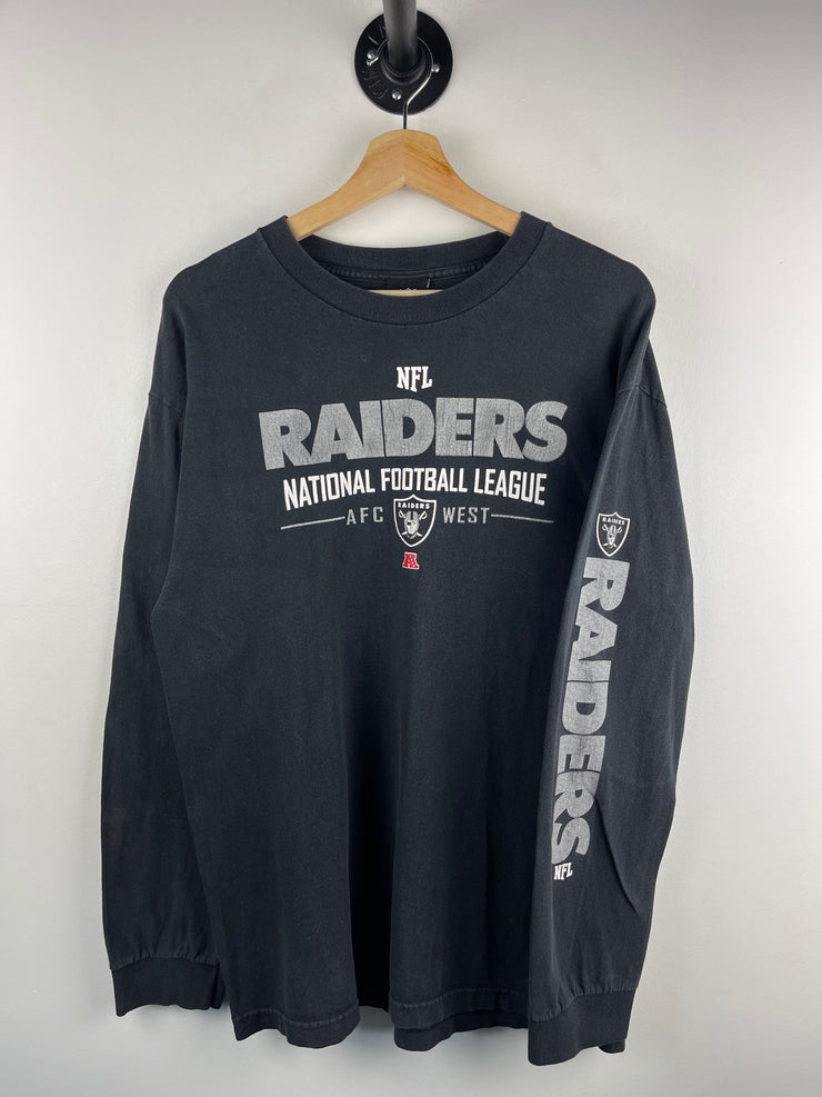 Vintage NFL Los Angeles Raiders Black Long Sleeve