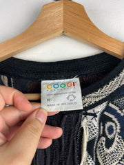Vintage 90s Coogi 3D Knit Earth Tone Sweater