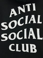 Anti Social Social Club Black Hoodie