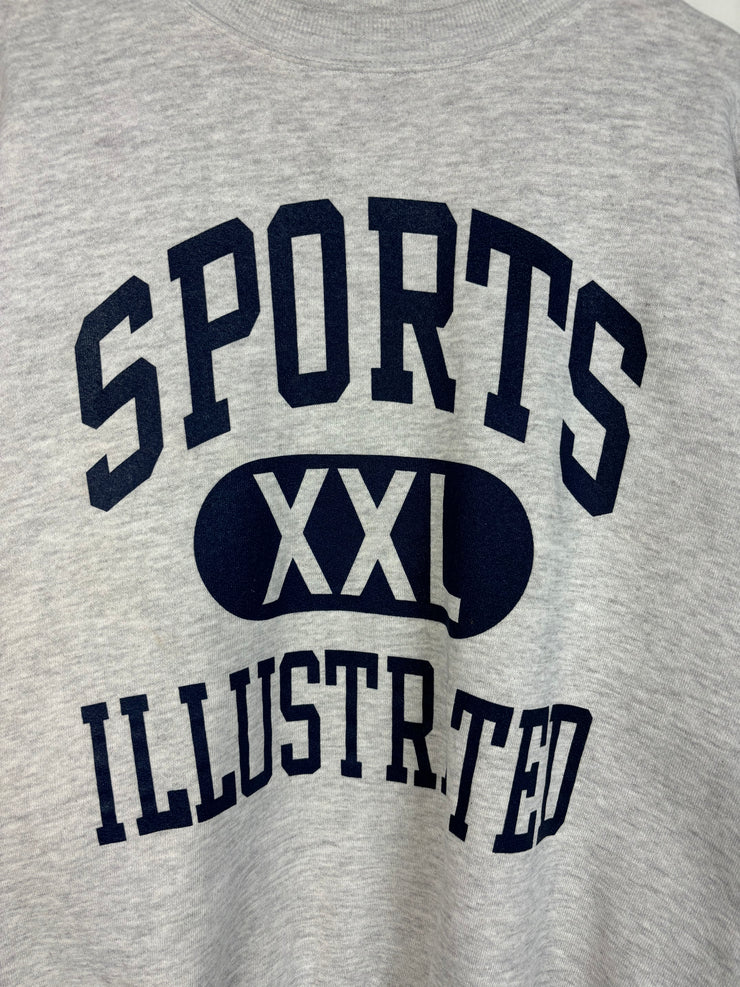 Vintage 90s Sports Illustrated Grey Crewneck