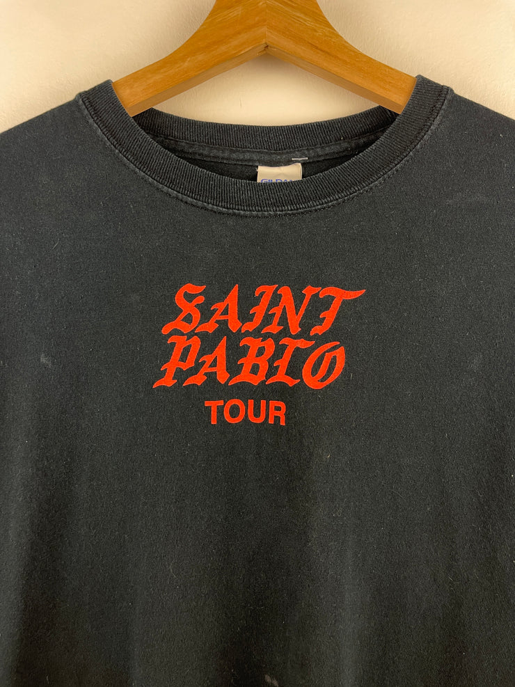 Kanye West Saint Pablo Tour Black Long Sleeve
