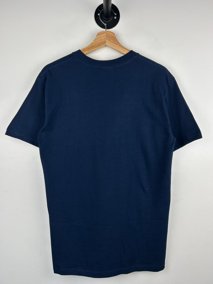 Vintage Nike Mini Swoosh Navy Tee